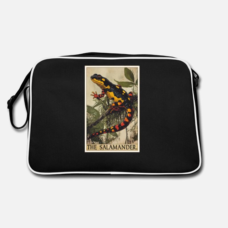 Salamanders Salamander - Retro Tasche - Schwarz/Weiß