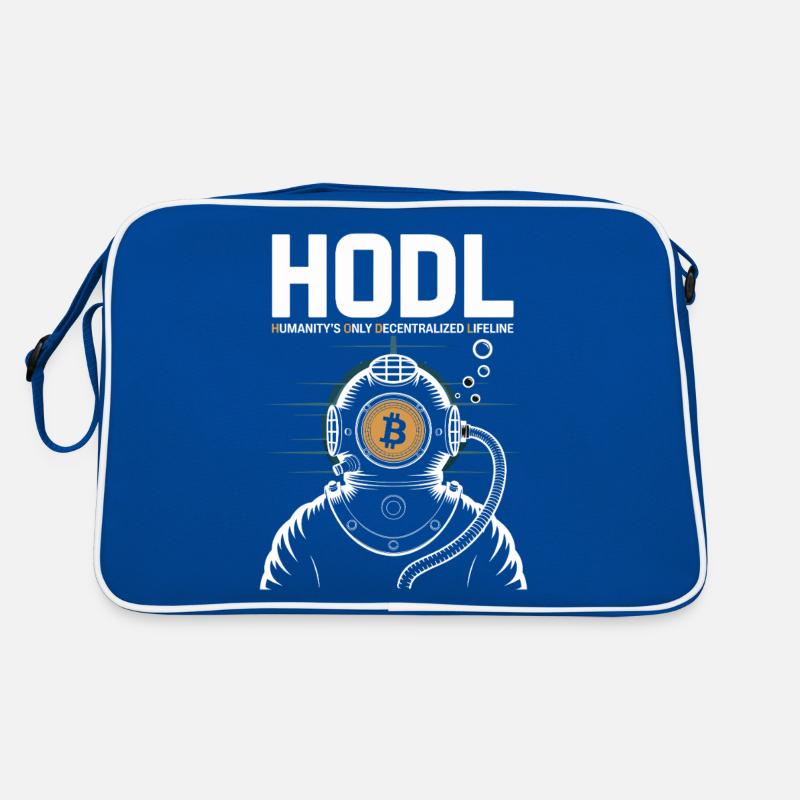 Bitcoin Retro Tasche