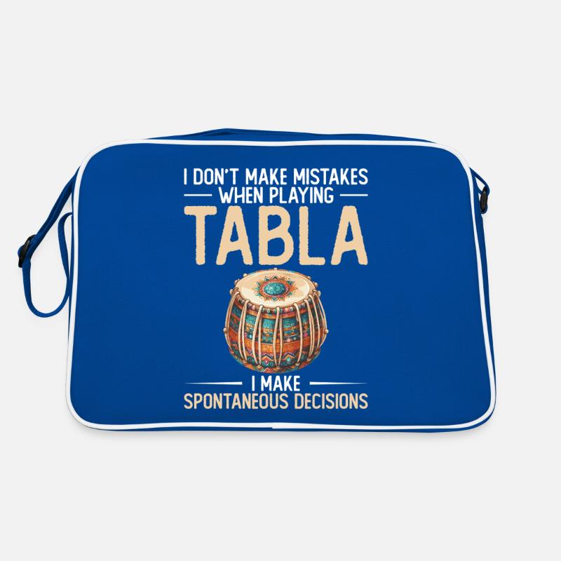 I don't make mistakes playing tabla, Retro Bag