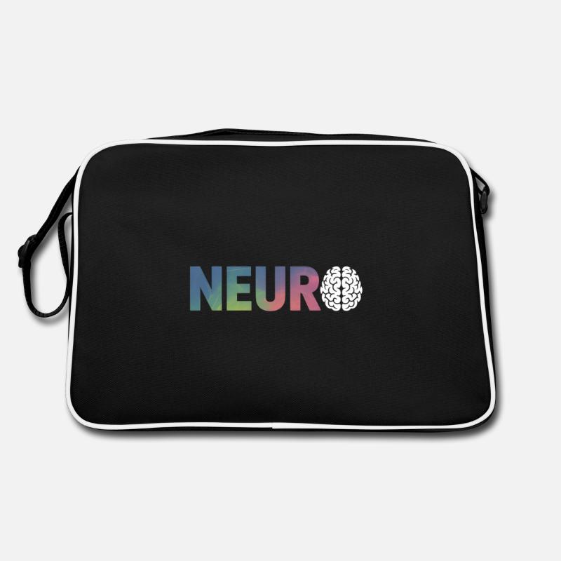Neuro Brain Design for Science Enthusiasts Retro Bag