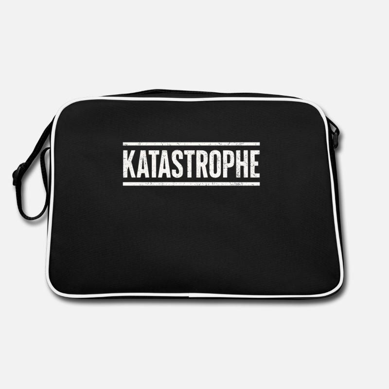 Chemise de déclaration de catastrophe avec humour Sac Retro