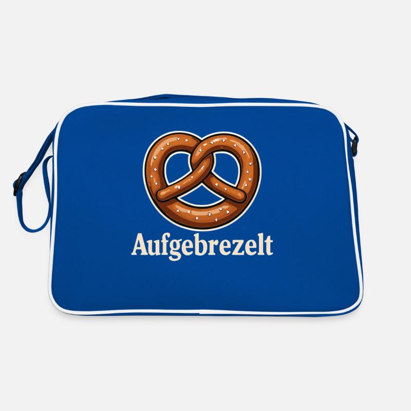 Dressed up – Bavarian Pretzel Design Retro Bag