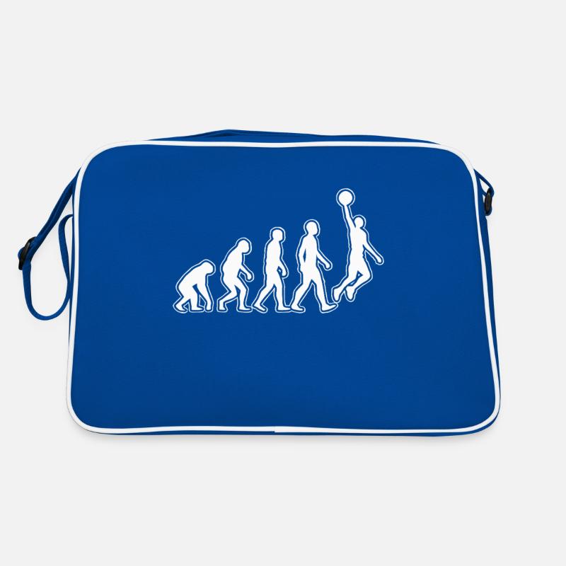 Evolution to basketball player Retro Bag