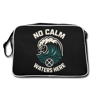 Whitewater Adventure River Rafting Crew Outdoor - Retro Bag - black/white - Back