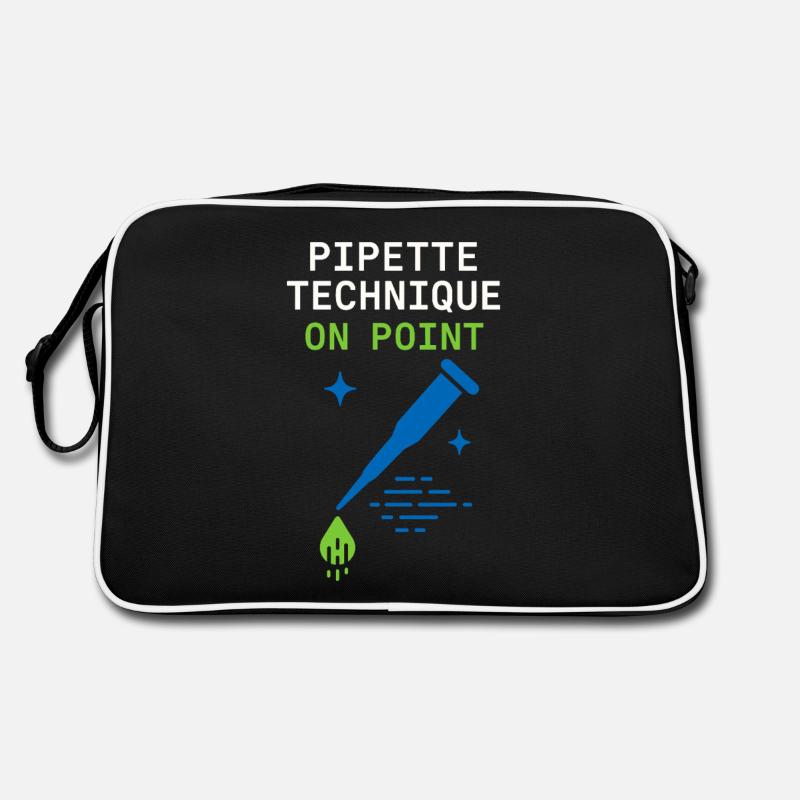 Clinical Lab Tech Diagnostic Science Data Nerd Retro Tasche