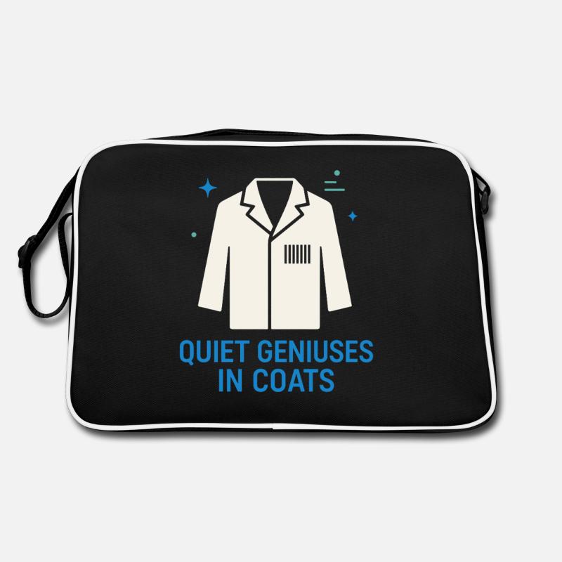 Clinical Lab Tech Diagnostic Science Data Nerd Retro Bag