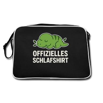 Official Sleep Shirt – Dino Edition - Retro Bag - black/white - Back