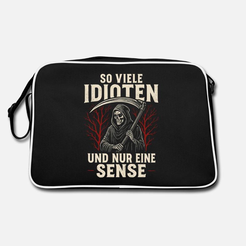 So many idiots – and only one scythe Retro Bag