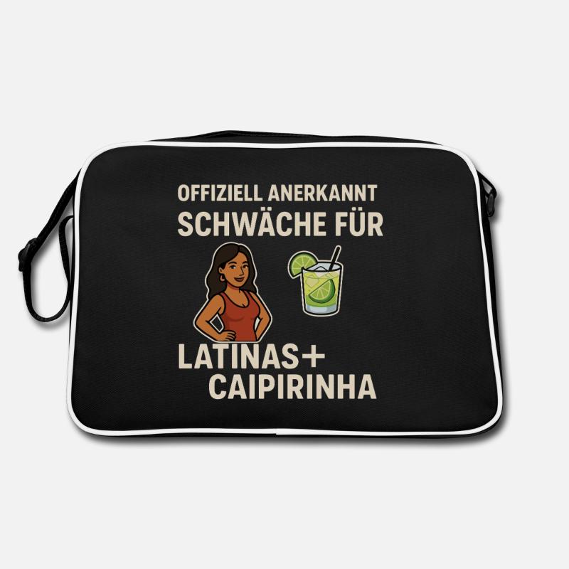 Weakness for Latinas & Caipirinha Retro Bag