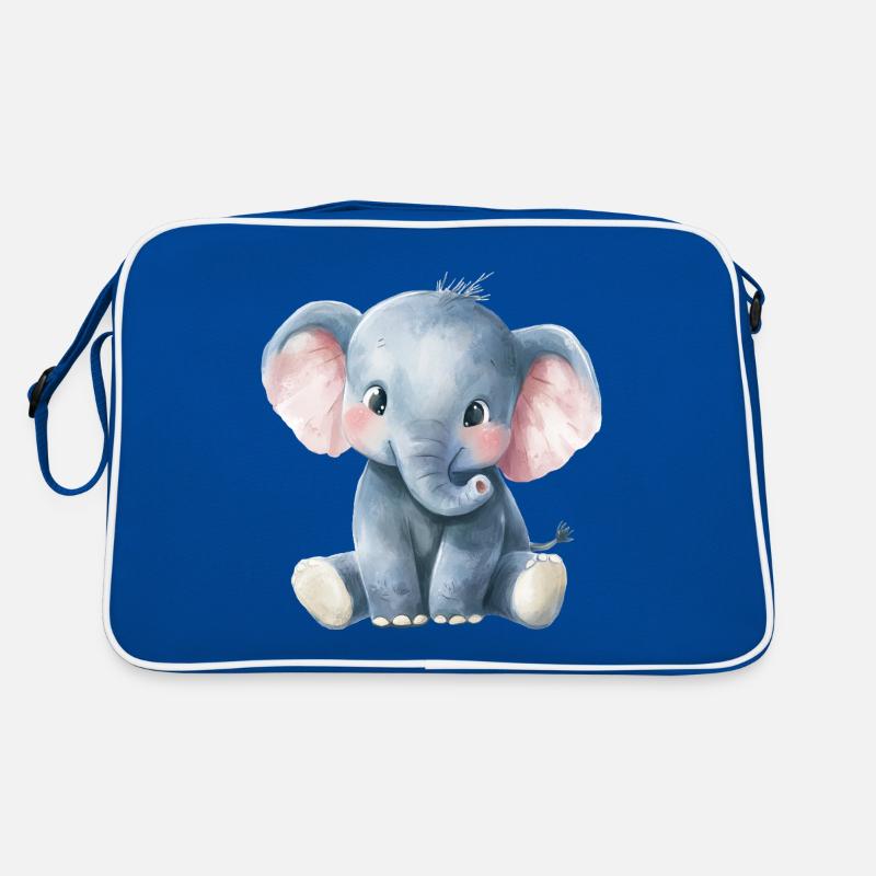 Bébé éléphant Sac Retro