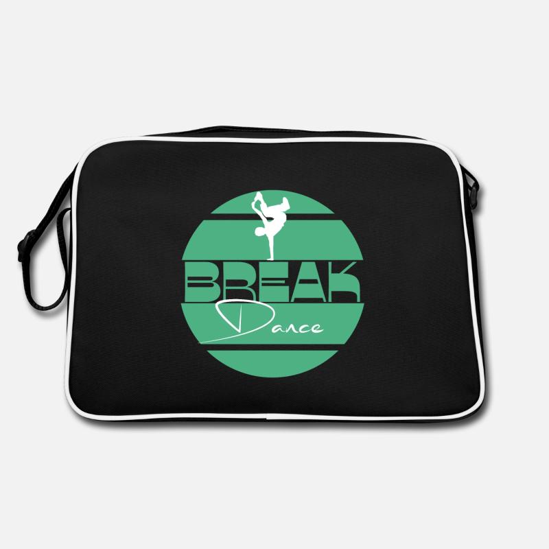 Breakdance Vert Turquoise Sac Retro