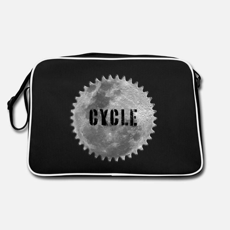moon cycle ride Retro Bag