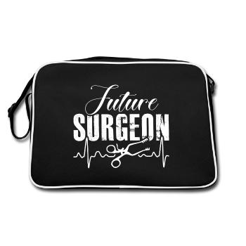 Surgeon Future Surgeon - Retro Bag - black/white - Back