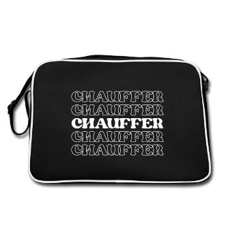 Chauffeur Chauffeur Chauffeur Privé Chauffeur Personnel - Sac Retro - noir/blanc - Dos
