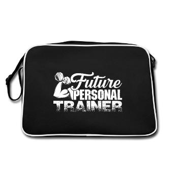 Personal Trainer Future Personal Trainer - Retro Bag - black/white - Back
