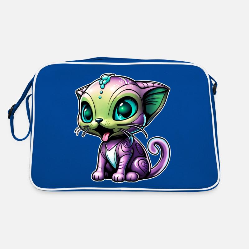 Chat extraterrestre mignon Sac Retro