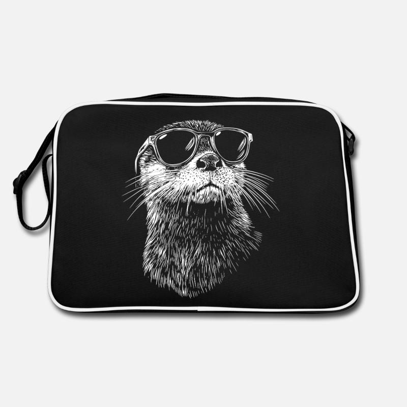 Cool Otter Lunettes de soleil Plage d’été Sac Retro