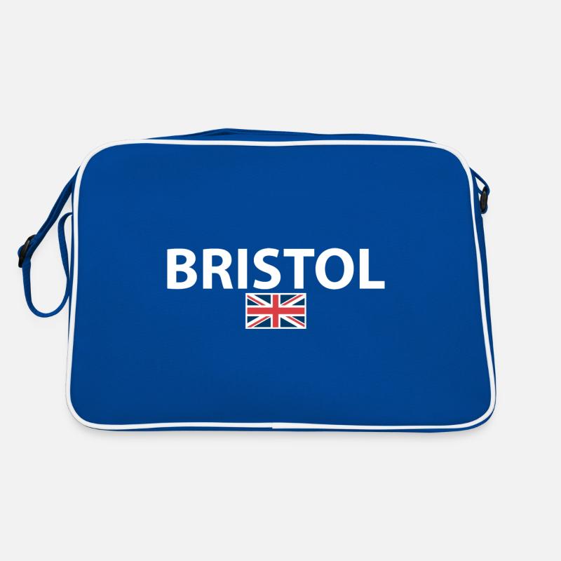 Bristol UK British Flag Briton Retro Bag
