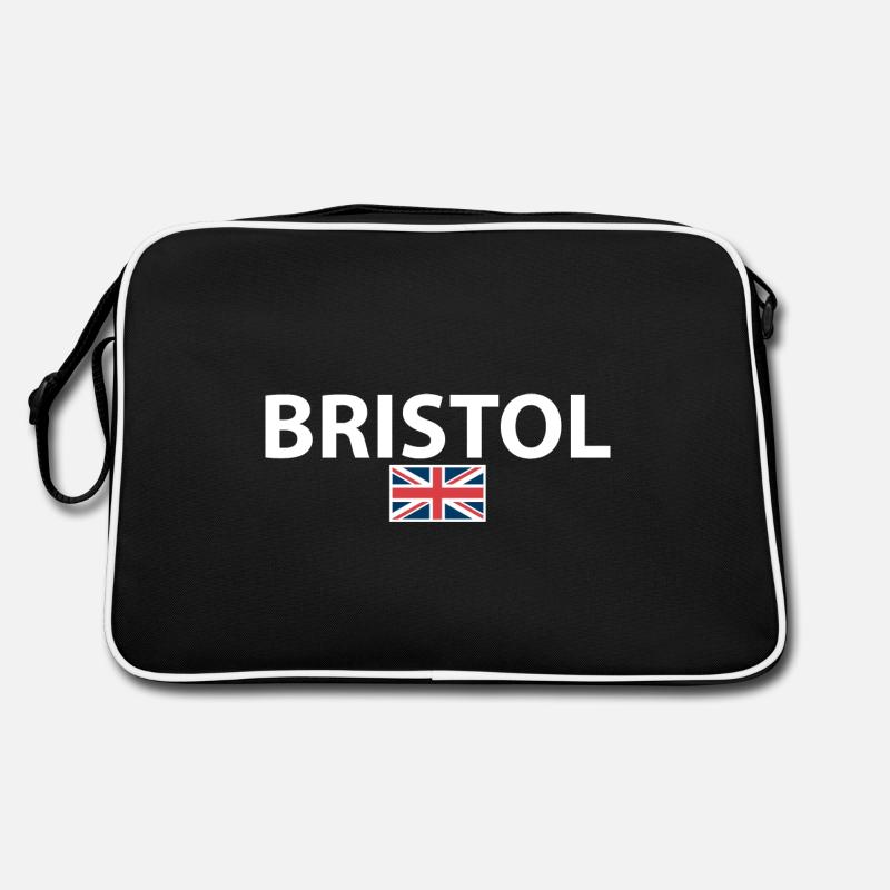 Bristol Royaume-Uni Drapeau britannique Briton Sac Retro