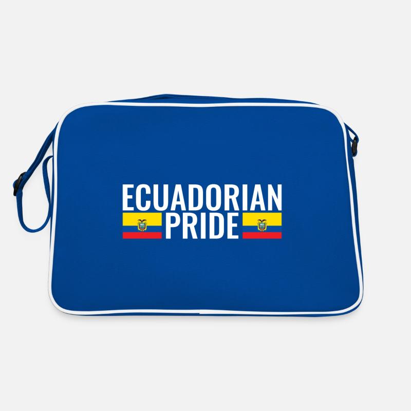 Ecuadorian Pride Ecuador Ecuadorian Flag Retro Bag