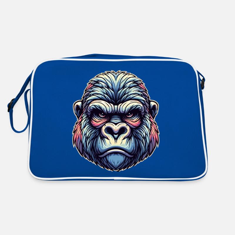 Visage de gorille Sac Retro