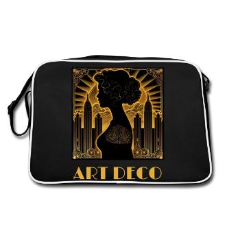Art déco - Sac Retro - noir/blanc - Dos