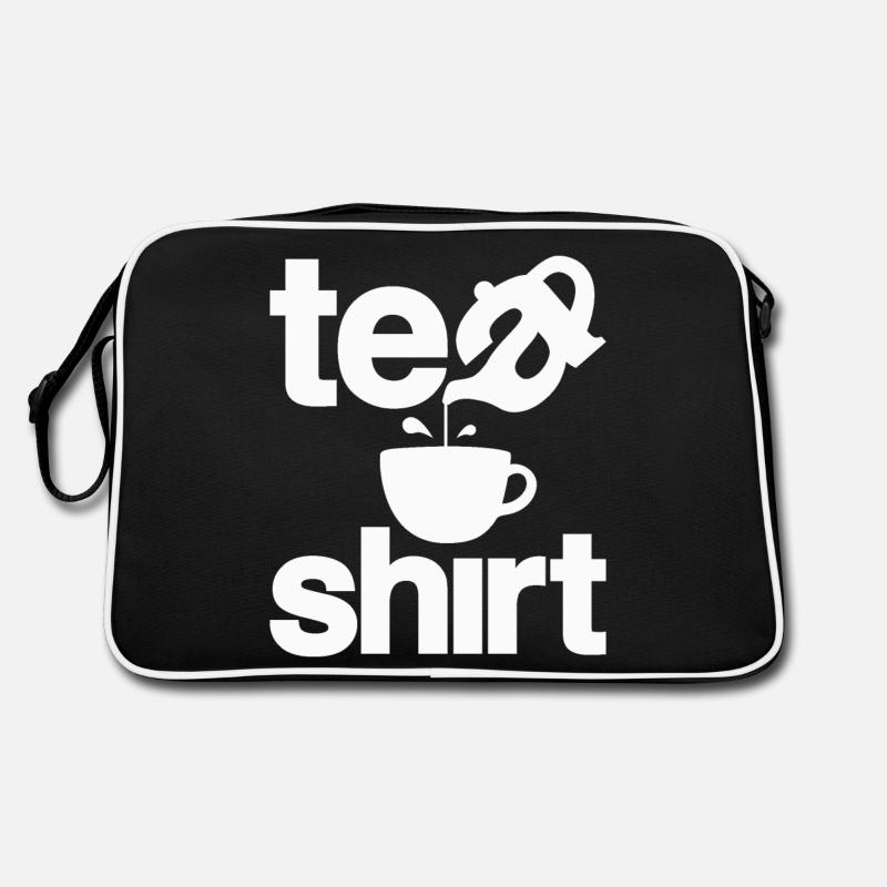 Tea Pot Sarcastic and Funny Tea Drinker Retro Bag