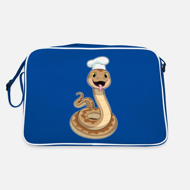 Faites la queue en tant que chef avec un chapeau de chef Sac Retro