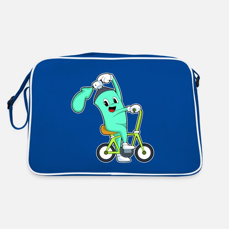 Spray can with bicycle Retro Bag