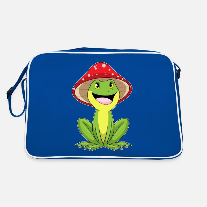 Grenouille au champignon Sac Retro