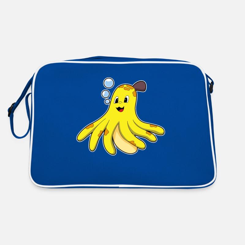 Octopus as banana Retro Bag