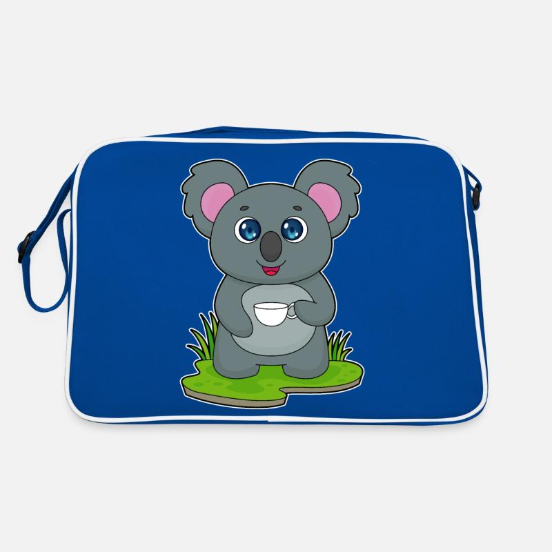Koala avec tasse de café Sac Retro