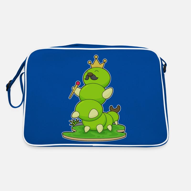 Chenille comme roi avec couronne Sac Retro