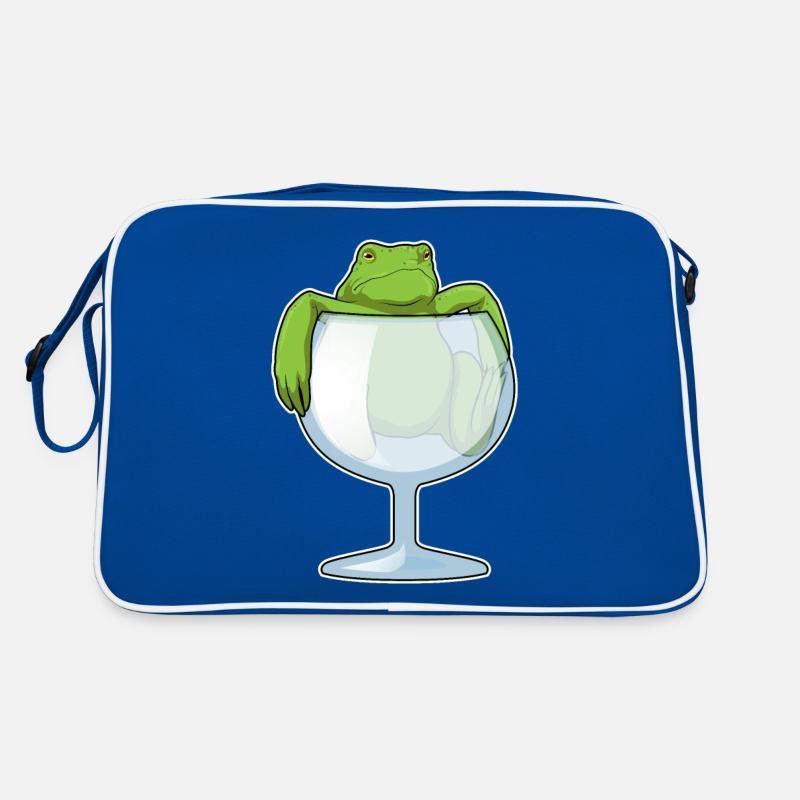 Verre de grenouille Sac Retro