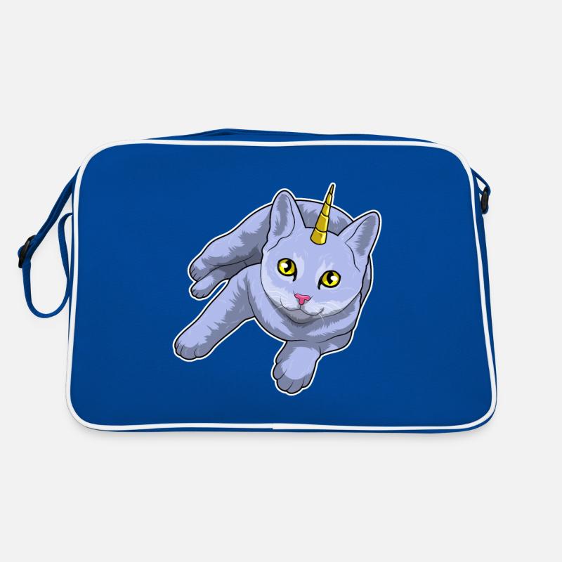 Cat Unicorn Retro Bag