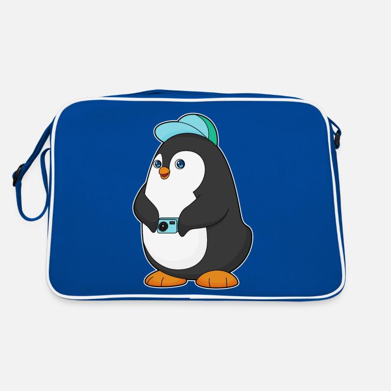 Caméra Pingouin Sac Retro
