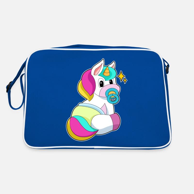 Bébé licorne Sac Retro