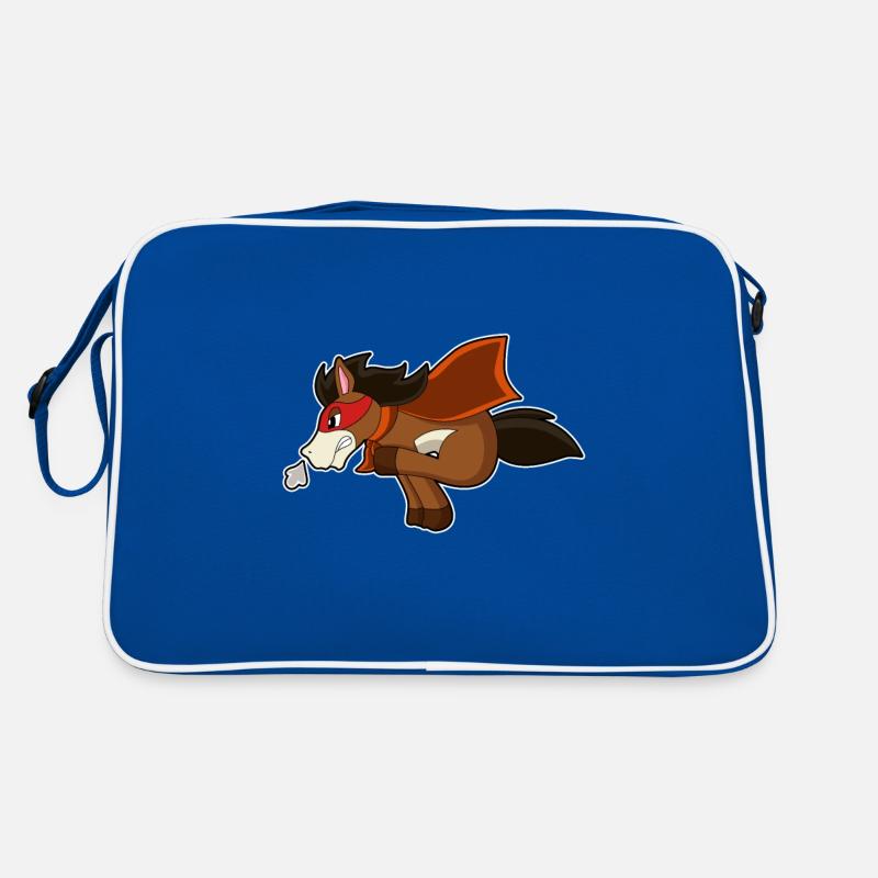 Pferd Held Retro Tasche