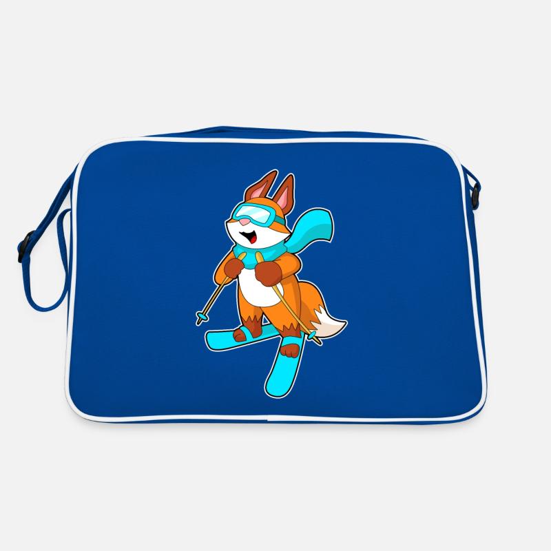 Fuchs Skier Ski Retro Bag