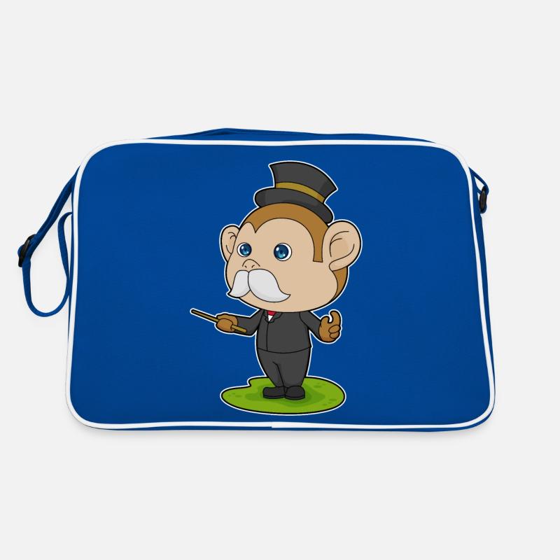 Monkey Wizard Wand Retro Bag
