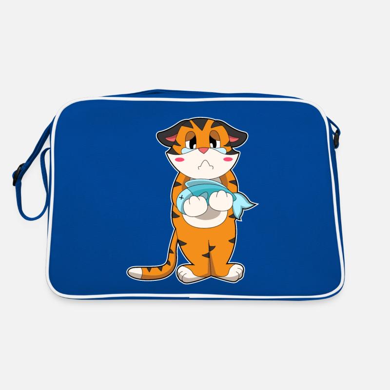Tiger Fisch Retro Tasche