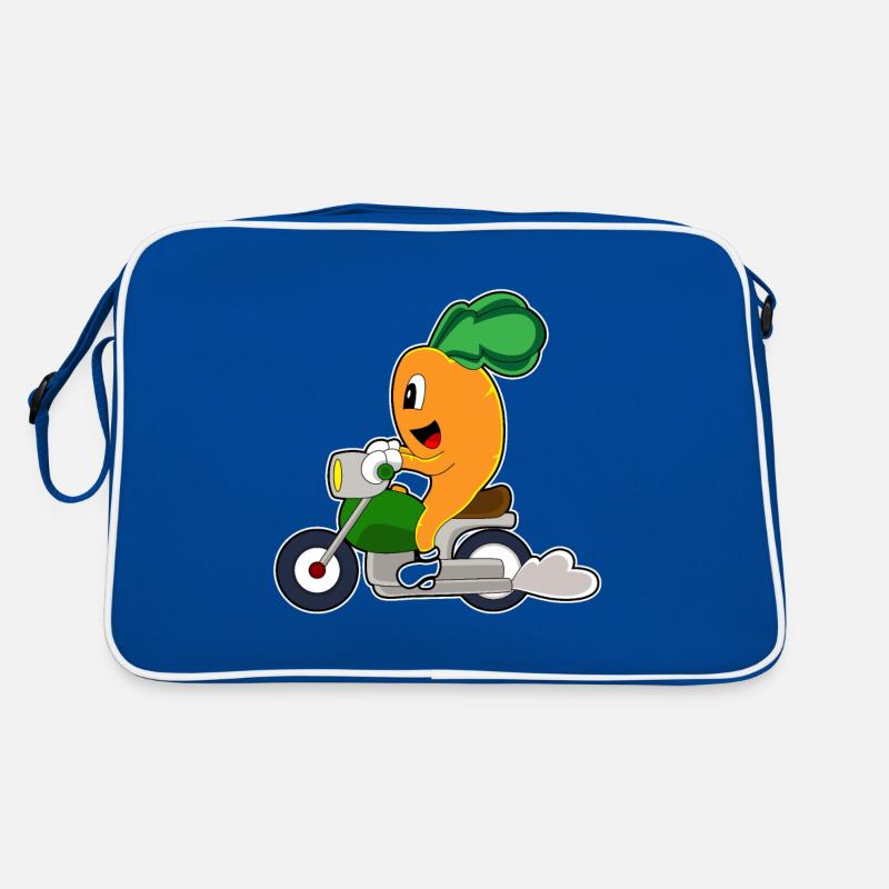 Karotte Motorroller Retro Tasche