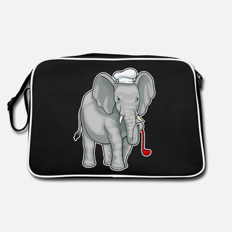 Elephant Koch Chapeau de chef Sac Retro
