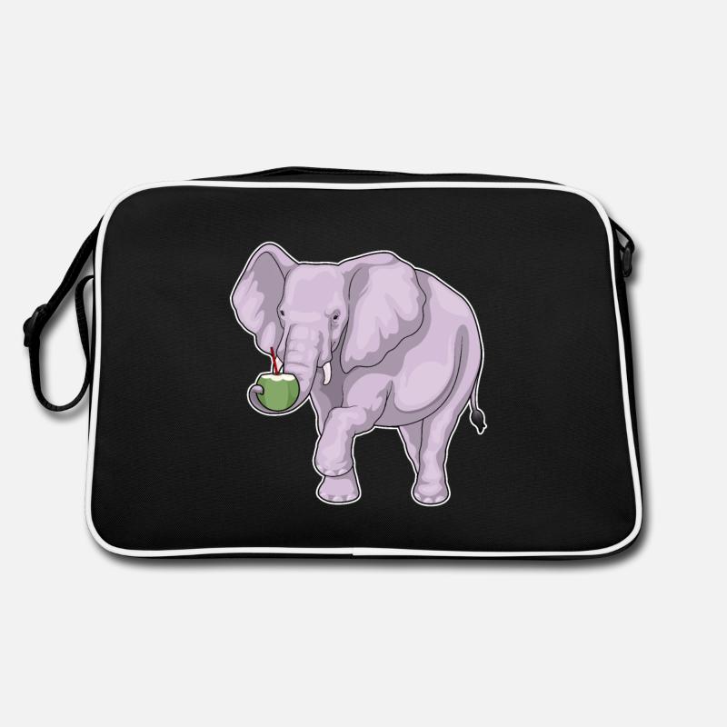 Éléphant Noix de Sac Retro