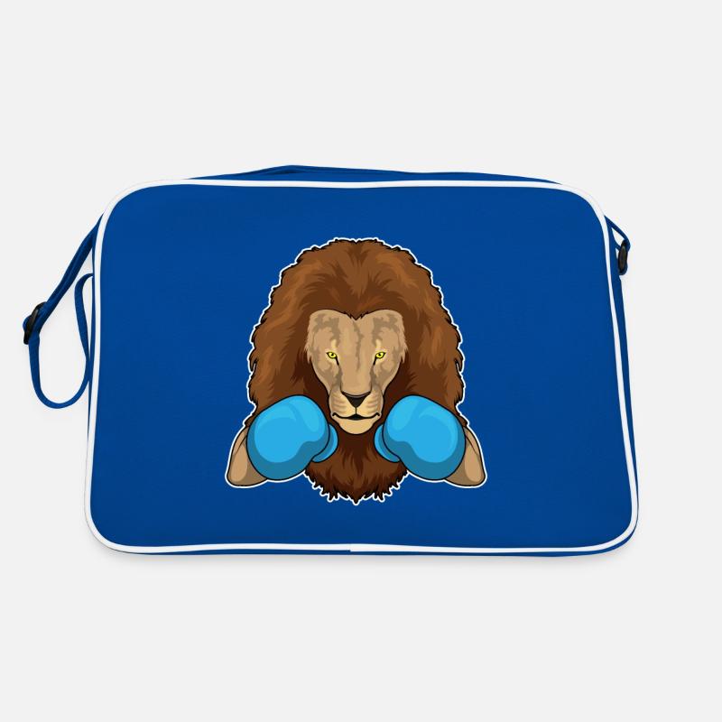Löwe Boxer Boxing Gloves Retro Bag