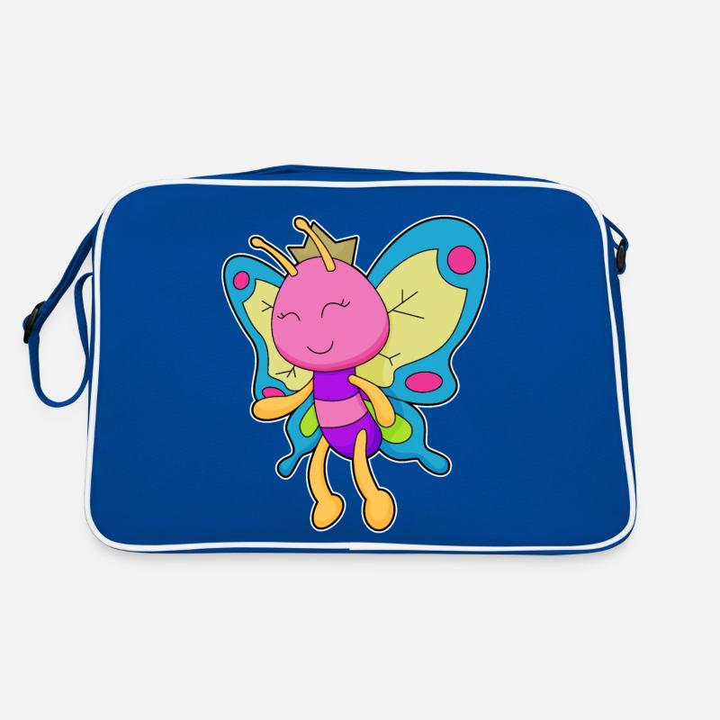 Butterfly Queen Crown Retro Bag