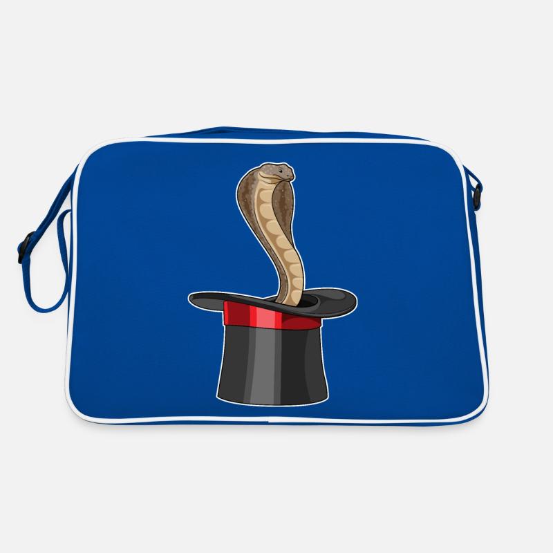 Snake Wizard Cylinder Retro Bag
