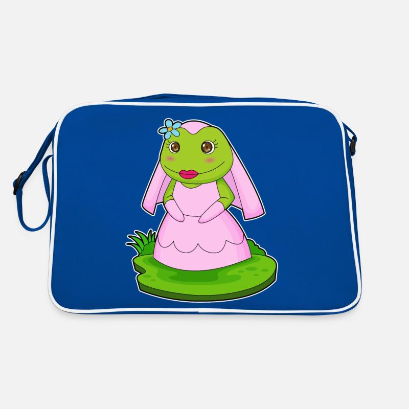 Mariage de fleurs de la mariée grenouille Sac Retro