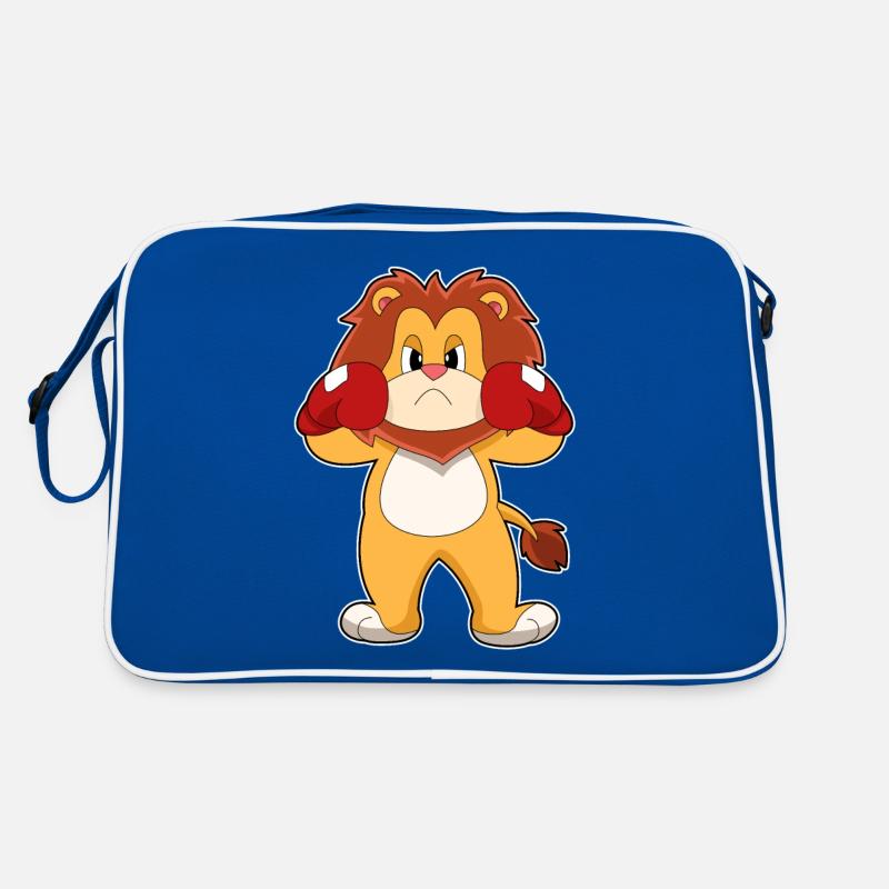 Löwe Boxer Boxing Gloves Retro Bag