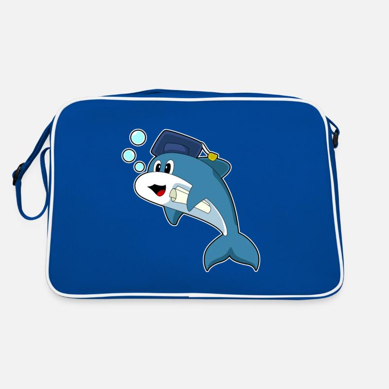 Dolphin Student Diploma Retro Bag